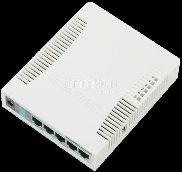 THIẾT BỊ MẠNG MIKROTIK CCR1009-7G-1C-1S+, 1SFP, 1 COMBO SFP, 7 CỔNG MẠNG GIGABIT - 1000 USER
