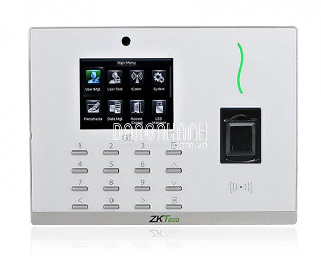 MÁY CHẤM CÔNG VÀ KIỂM SOÁT CỬA VÂN TAY ZKTECO G2