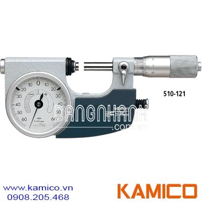 510-124 Panme đo ngoài đồng hồ 75-100mm x0.001mm