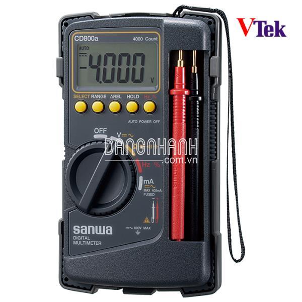 Đồng hồ đo điện đa năng Sanwa RD701; True RMS, 0.3%