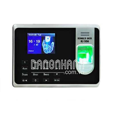 Máy chấm công Ronald Jack RJ 550 (vân tay & thẻ cảm ứng)