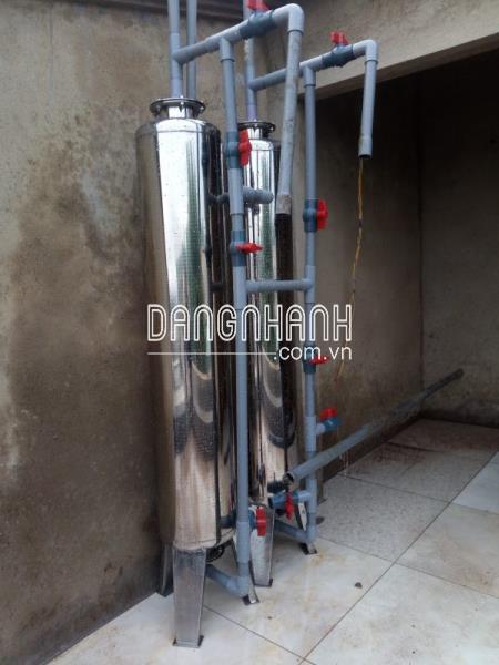 Hệ thống lọc nước phèn bằng inox sus304 công suất 1500L/h