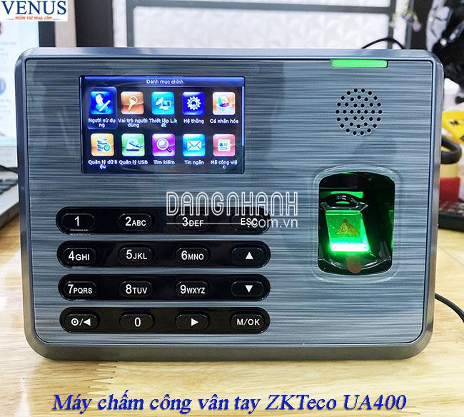 Máy chấm công vân tay ZKTeco UA400
