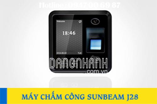 Máy Chấm Công Vân Tay Và Thẻ SUNBEAM J28