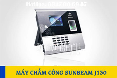 Máy Chấm Công Vân Tay Và Thẻ SUNBEAM J130