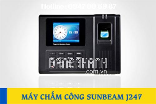 Máy Chấm Công Vân Tay Và Thẻ SUNBEAM J247