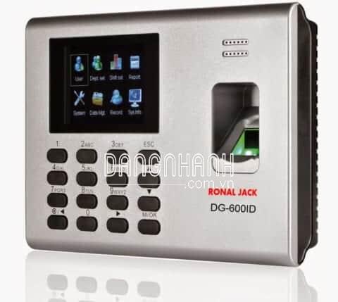 MÁY CHẤM CÔNG VÂN TAY VÀ THẺ CẢM ỨNG RONALD JACK DG-600ID