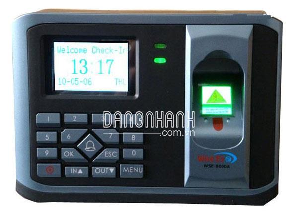 Máy chấm công vân tay và kiểm soát cửa Wise eye WSE-8000A