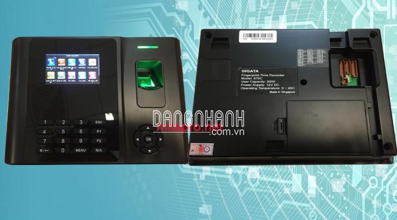 Máy chấm công Vân Tay thế hệ mới GIGATA 879C