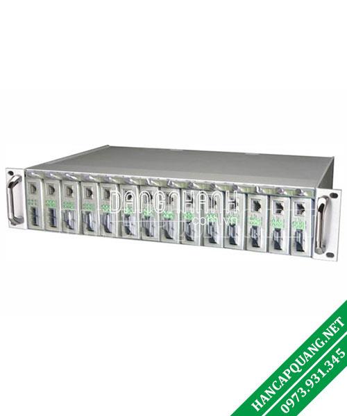RACK2000A – Khung giá 14 khe cắm bộ chuyển đổi quang điện 3Onedata