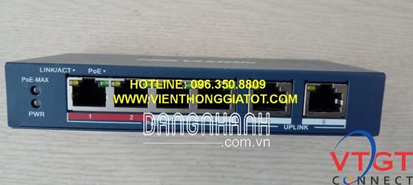 Switch Poe 4 cổng Hikvision