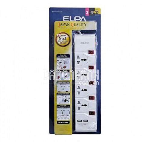 Ổ cắm điện ELPA ESU-VNI33