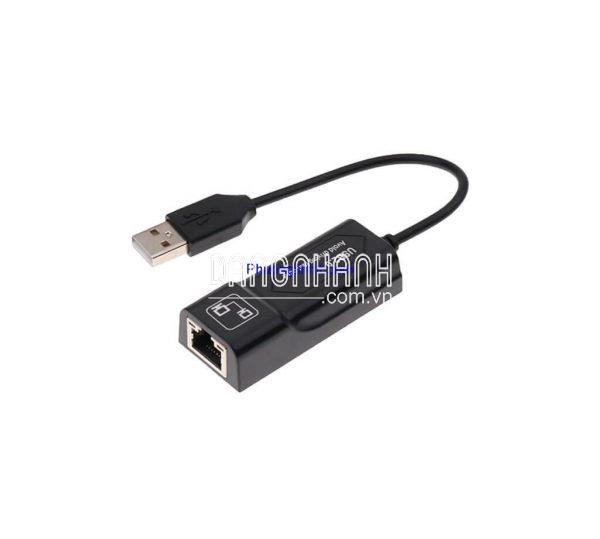 Cáp USB sang cổng Mạng lan RJ45 10/100Mbps chính hãng Unitek-Y1468