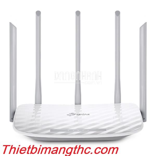 Bộ Phát sóng WiFi tplink Router Wi-Fi Băng tần kép AC1350 Archer C60