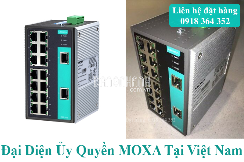 EDS-205 ; Switch Công Nghiệp 5 cổng tốc độ 10/100M; Đại Lý Moxa Việt Nam