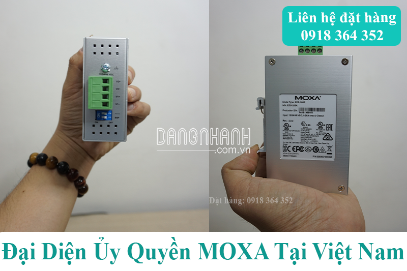 EDS-205A; Switch Công Nghiệp 5 cổng tốc độ 10/100M; Đại Lý Moxa Việt Nam