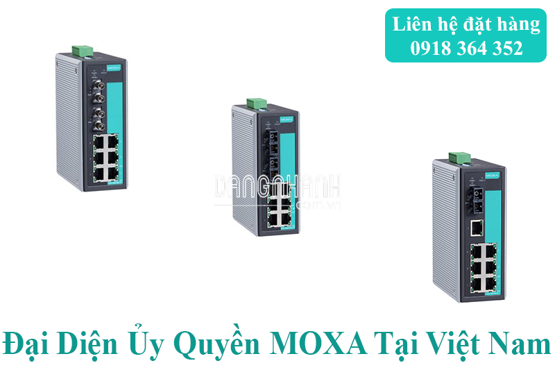 EDS-2005-ELP; Switch Công Nghiệp 5 cổng tốc độ 10/100M; Đại Lý Moxa Việt Nam