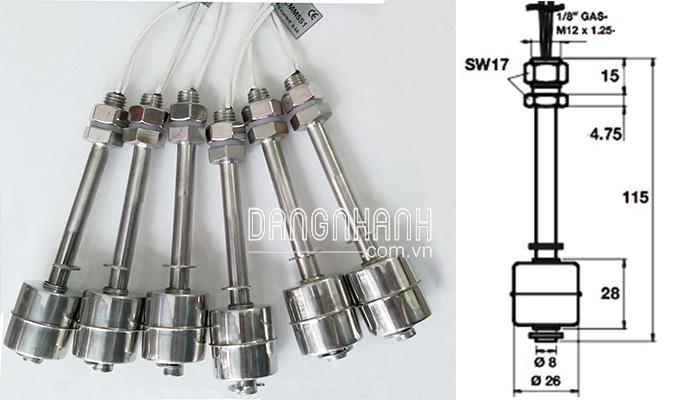 Phao báo mức ILMM5, ILMM5S1, ILMPU5, ILMP5, ILMM590.