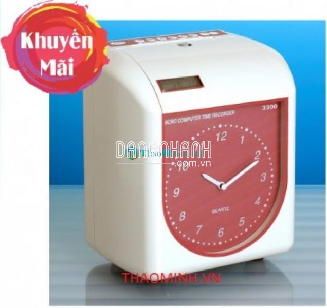 MÁY CHẤM CÔNG THẺ GIẤY RONALD JACK RJ-3300A (CAO CẤP)