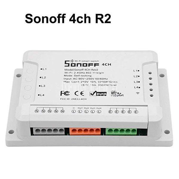 CÔNG TẮC WIFI 4 KÊNH SONOFF 4CH R2/4CH R3