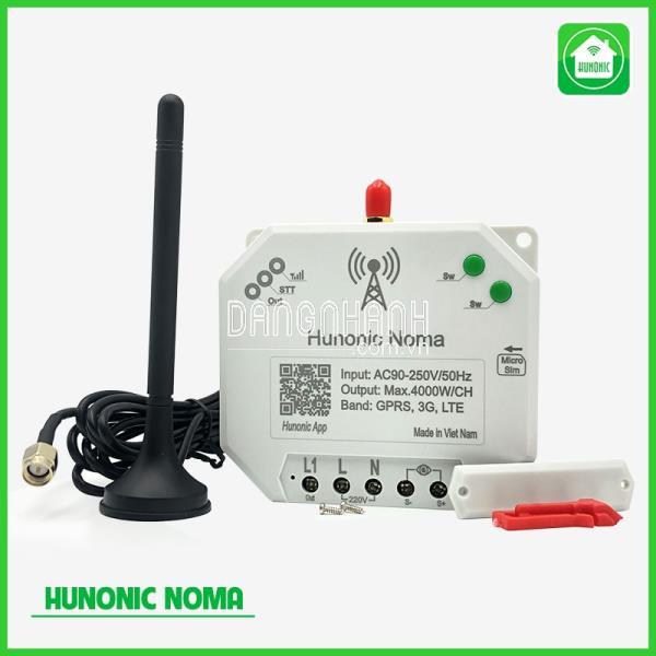 Công tắc Noma – Điều khiển mọi thiết bị từ xa qua điện thoại dùng sim