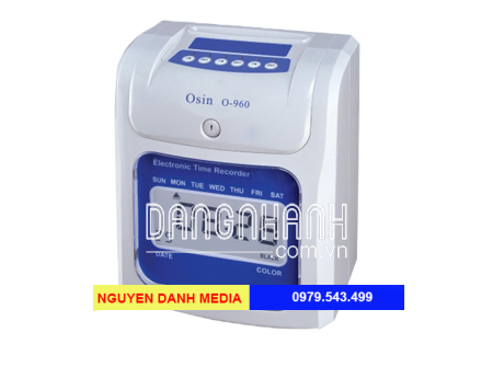 MÁY CHẤM CÔNG THẺ GIẤY OSIN O-960