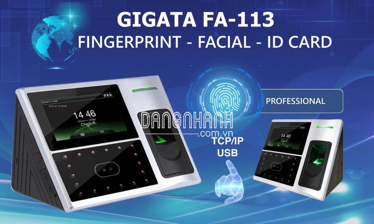 MÁY CHẤM CÔNG KHUÔN MẶT GIGATA FA-113