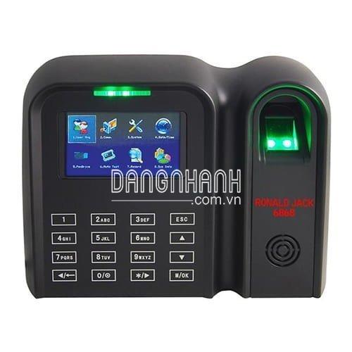 Máy chấm công vân tay,thẻ cảm ứng RONALD JACK 6868