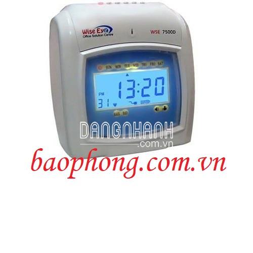 Máy chấm công thẻ giấy Wise Eye WSE 7500D