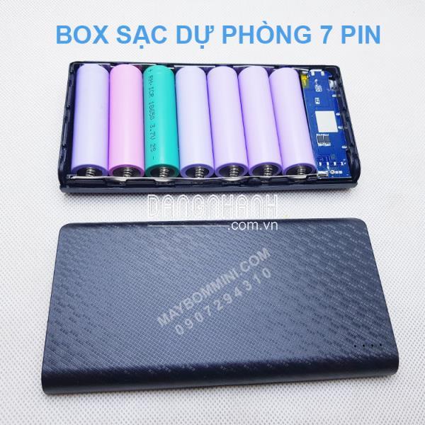 Box sạc pin dự phòng 7 cell