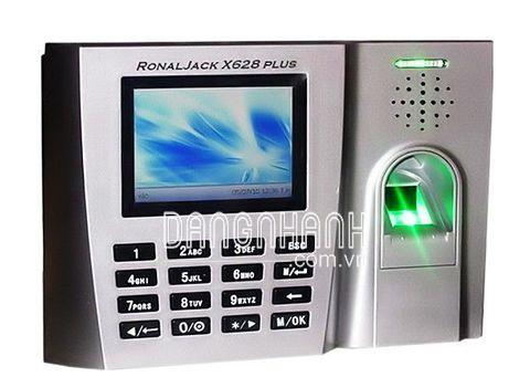 Máy chấm công vân tay + thẻ Ronald Jack X628 Plus