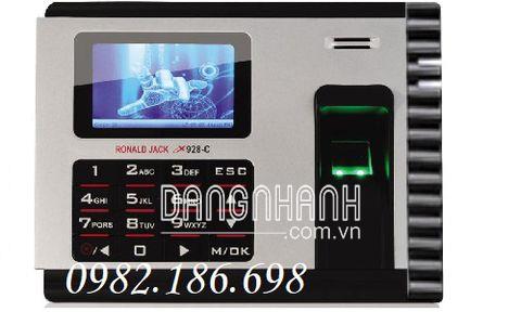 Máy chấm công vân tay + thẻ cảm ứng Ronald Jack X938C