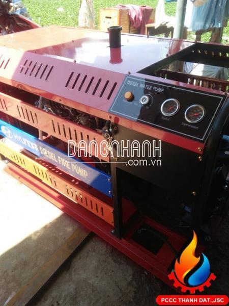 Máy bơm chữa cháy diesel Huyndai 150HP 110KW đầu CA100-315/110