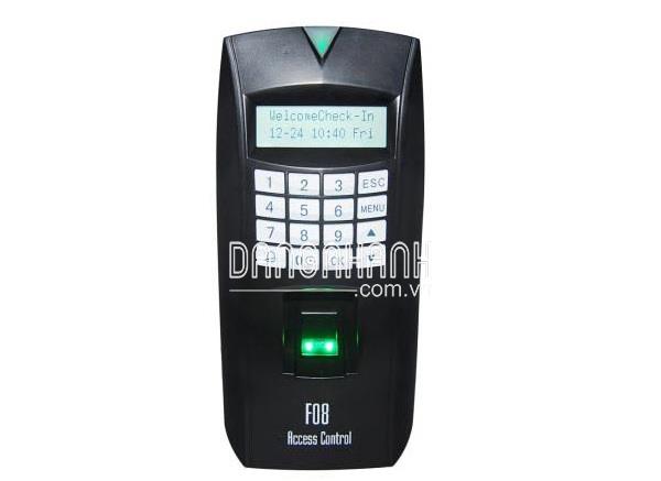 MÁY CHẤM CÔNG KIỂM SOÁT CỬA BẰNG VÂN TAY + CẢM ỨNG MITA F08