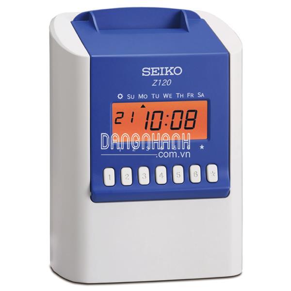 MÁY CHẤM CÔNG THẺ GIẤY SEIKO Z120