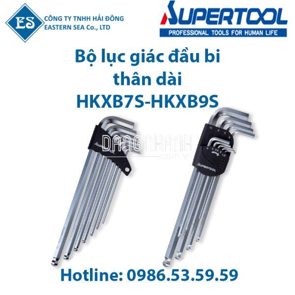 Bộ Lục giác hệ mét đầu bi dài HKLB9S