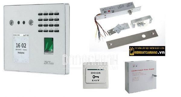 Hệ thống chấm công, kiểm soát cửa ra vào bằng khuôn mặt ZK Ronald Jack Uface802