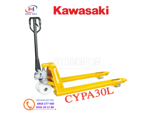 Xe nâng tay Kawasaki model CYPA25L tải trọng 2500kg