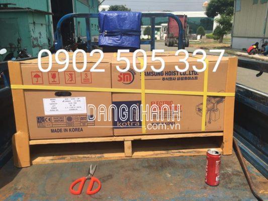 Pa Lăng Cáp Điện Loại Đầu Thấp Chạy Dầm Đơn – Dòng SL