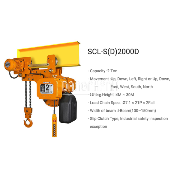 Pa Lăng Xích Điện Special Model SCL-S(D)2000D