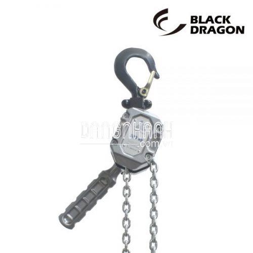 Palang lắc tay 500kg Black Dragon xích tải 1m5