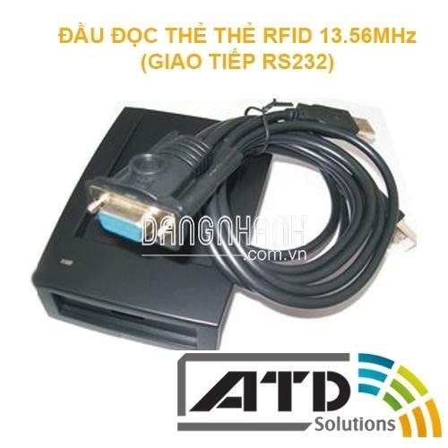 Đầu ghi/đọc thẻ RFID mifare 13.56Hz RS232 CR522A V3