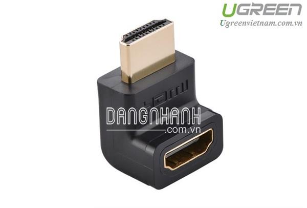 Đầu nối HDMI vuông góc 90 độ Ugreen 20110 (bẻ lên)