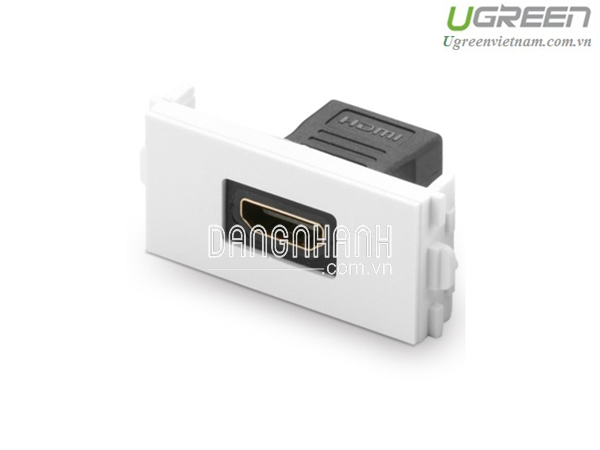 Hạt Wallplate HDMI âm tường cao cấp Ugreen 20317 chính hãng