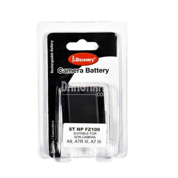 Pin i-Discovery NP-FZ100 cho Sony A6600, A7M3, A7RM4