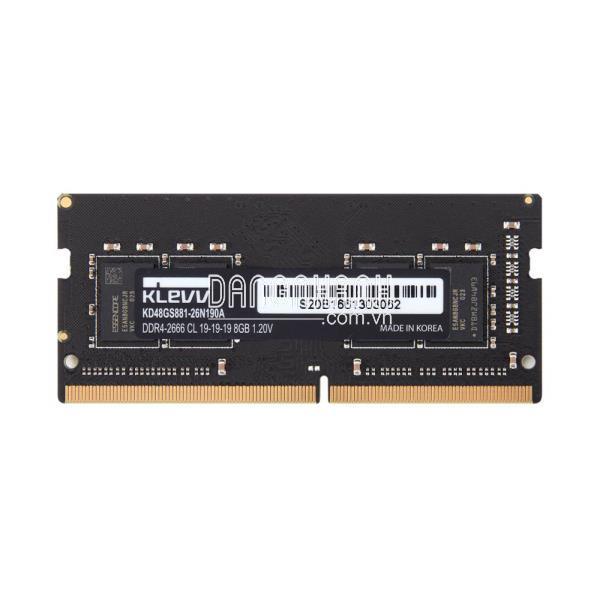Ram Laptop KLEVV Standard 8GB 2666Mhz DDR4 KD48GS881-26N190A