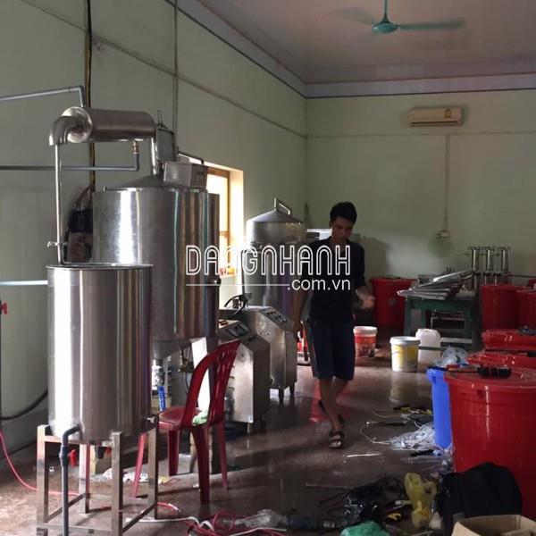 Nồi nấu rượu bằng điện 200 kg/mẻ