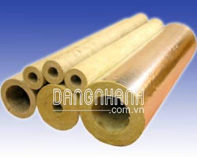 Bông sợi khoáng dạng ống (Rockwool)