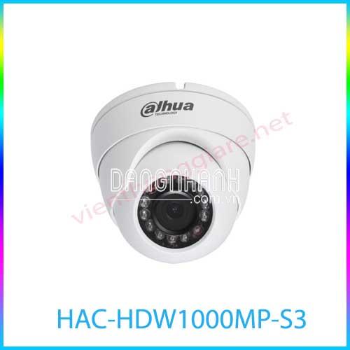 Camera Dome 1.0 Mp DAHUA HAC-HDW1000MP-S3