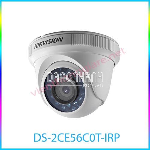 Camera HD-TVI Dome 1.0 MP HIKVISION DS-2CE56C0T-IRP